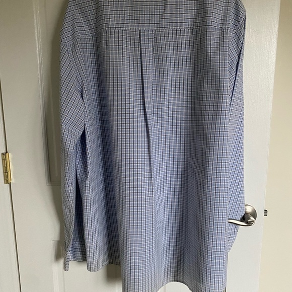 Men’s checkered casual button down shirt by Club Room. 100% cotton. Size XXL. - Picture 6 of 6